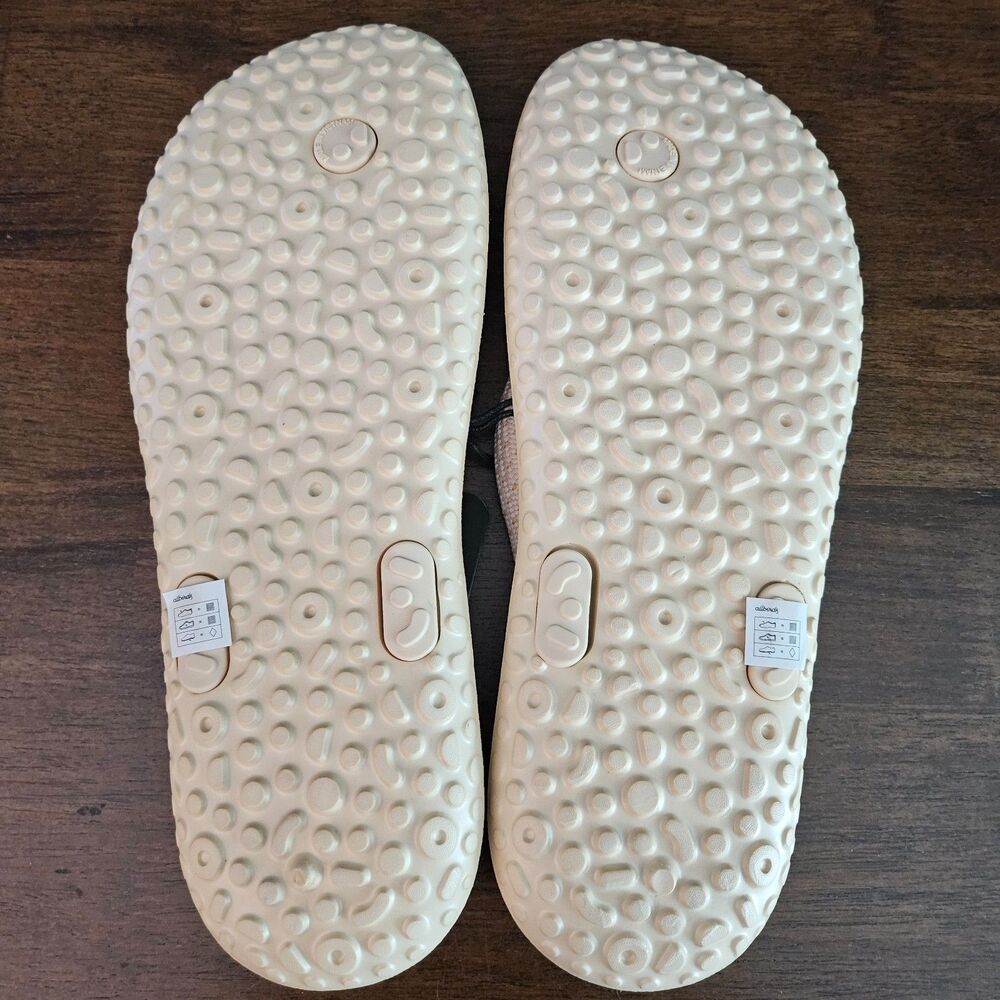 Allbirds Sugar Zeffer 2 "Lux Beige" Flip Flop Sandals Size M11 W13 New - Picture 9 of 9